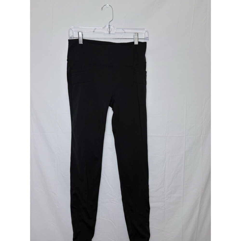 Athleta Women Wander Stash Skinny Pant Size M Black Outdoor Active Stretchy